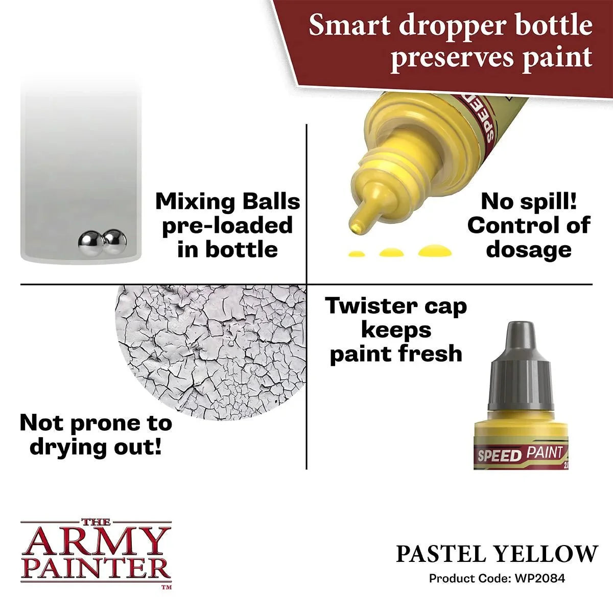 Army Painter Speedpaint 2.0 - Pastel Yellow WP2084