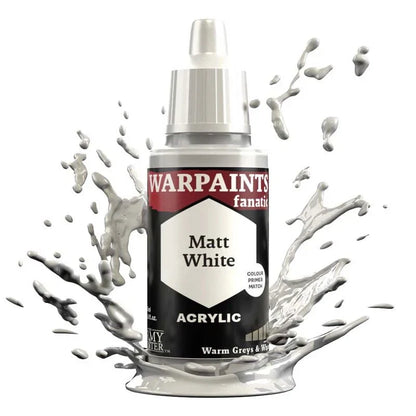 Army Painter Warpaints Fanatic: Matt White 18ml