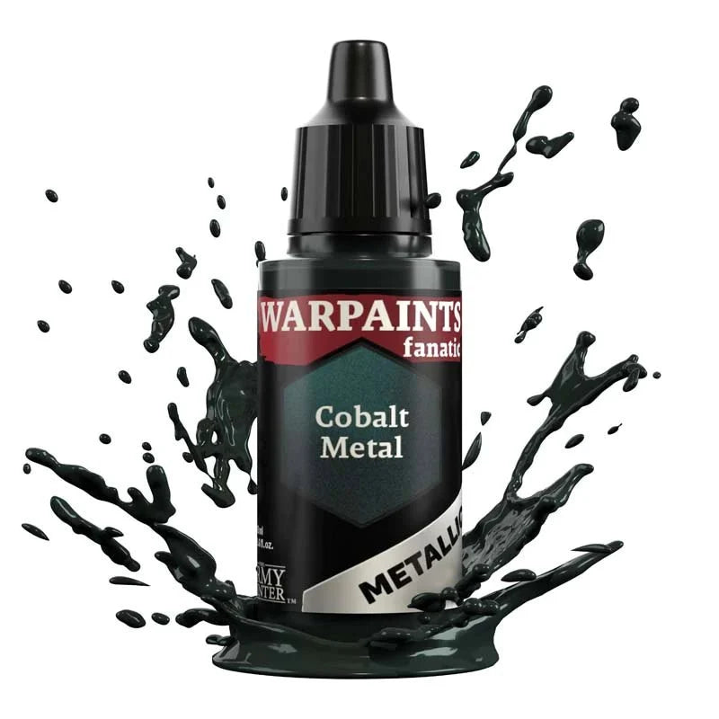 Army Painter Warpaints Fanatic Metallic: Cobalt Metal 18ml