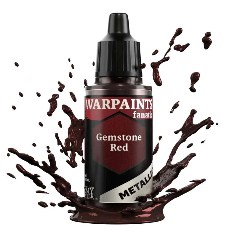 Army Painter Warpaints Fanatic Metallic: Gemstone Red 18ml