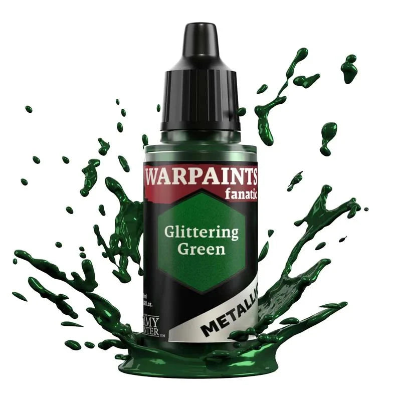 Army Painter Warpaints Fanatic Metallic: Glittering Green 18ml