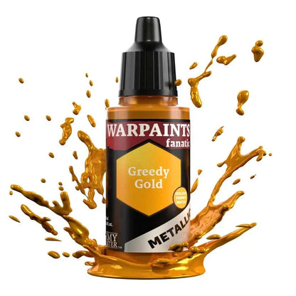 Army Painter Warpaints Fanatic Metallic: Greedy Gold 18ml