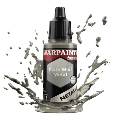 Army Painter Warpaints Fanatic Metallic: Plate Mail Metal 18ml