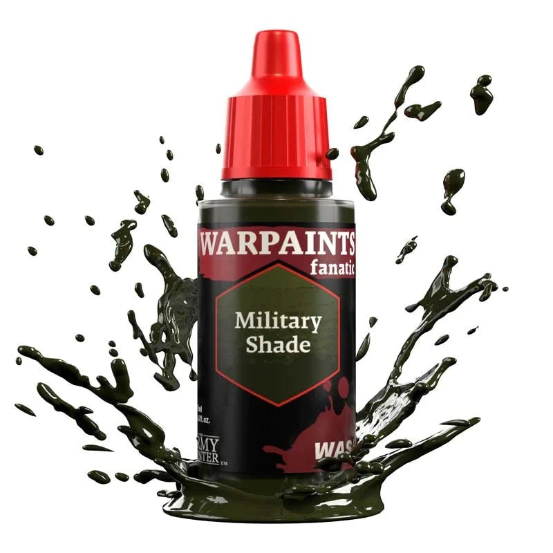 Army Painter Warpaints Fanatic Wash: Military Shade 18ml