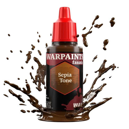 Army Painter Warpaints Fanatic Wash: Sepia Tone 18ml