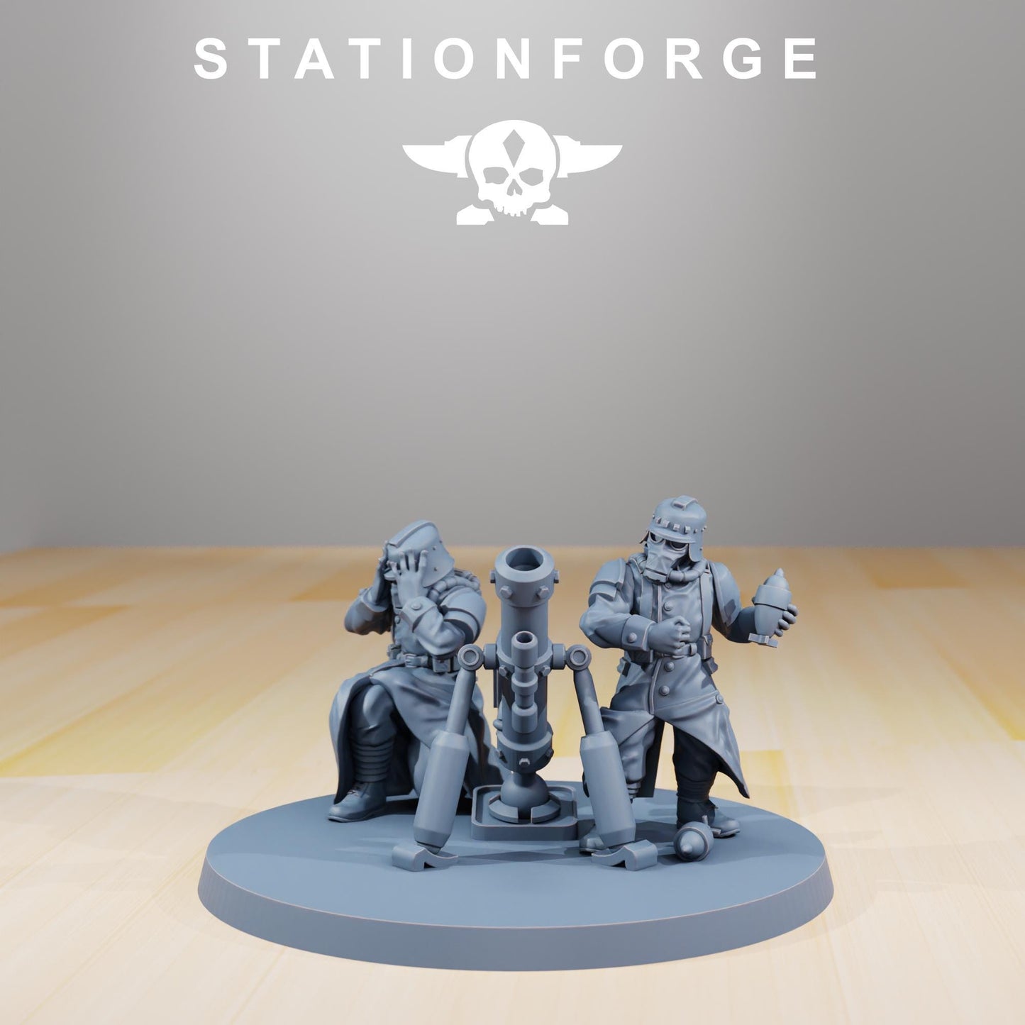 Station Forge GrimGuard Decimators 3d printed proxie Wargames big boys