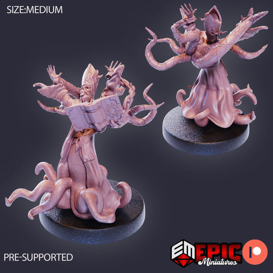 Eternal High Priest Summoning Designed by epic Minitures Proxy minitures 25mm baseTabletop RPG Wargaming printed in one part
