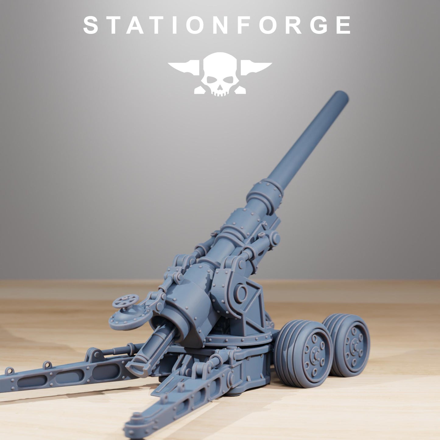 Station Forge GrimGuard Heavy Artillery  3d printed proxie Wargames