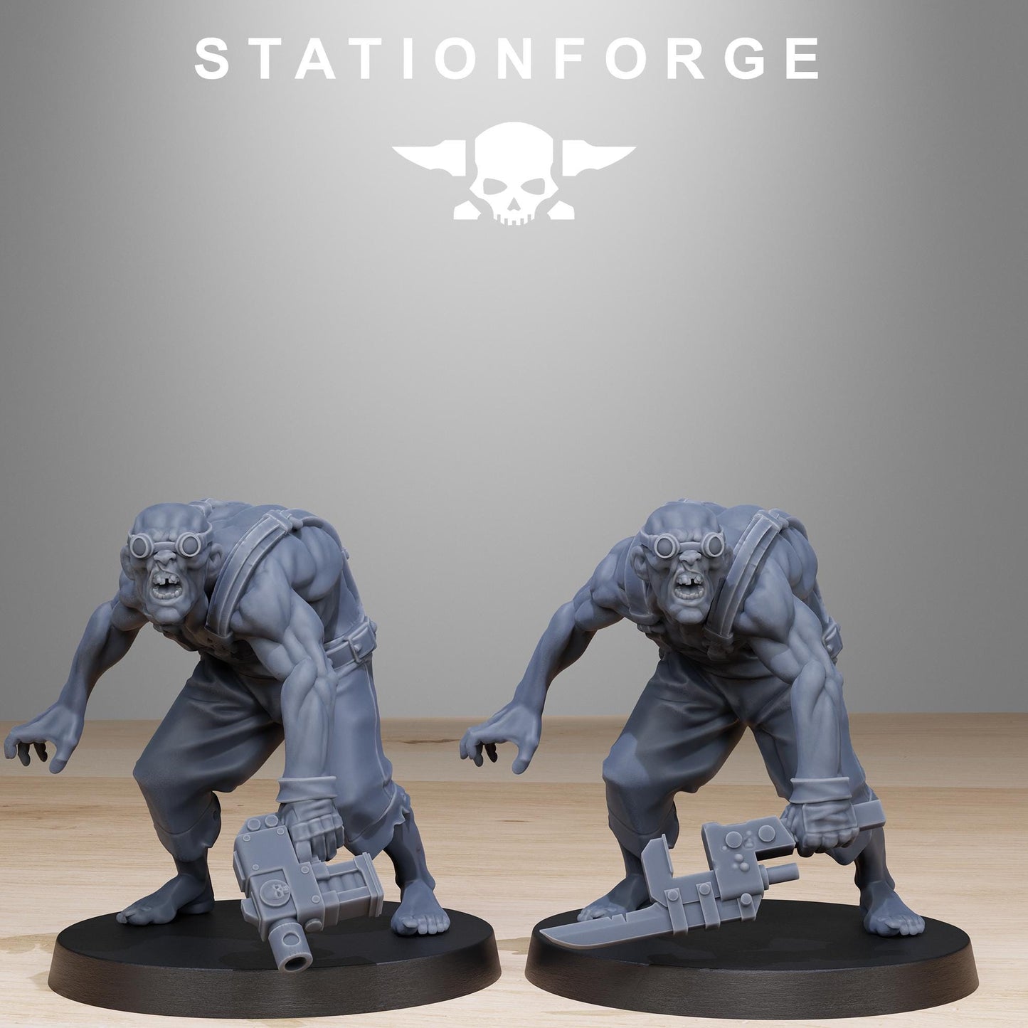 Station Forge Corrupted Guard Wretched Team Proxy minitures Tabletop RPG Wargaming