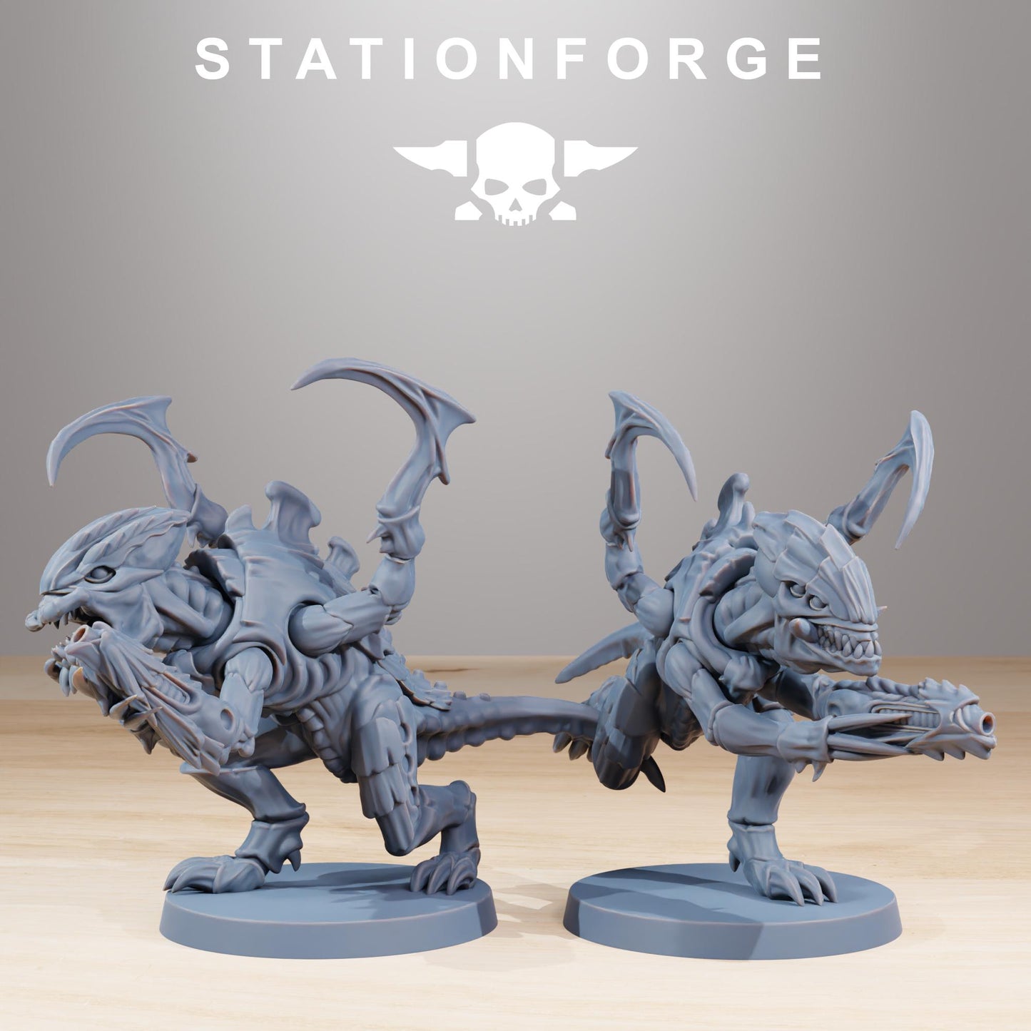 Station Forge Xenarid Infantry 2.0 Proxy minitures Tabletop RPG Wargaming