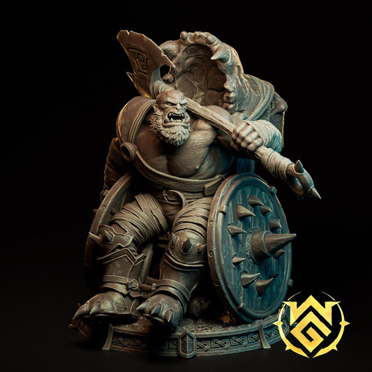 God Hewer Groc designed by The Witchguild comes with base