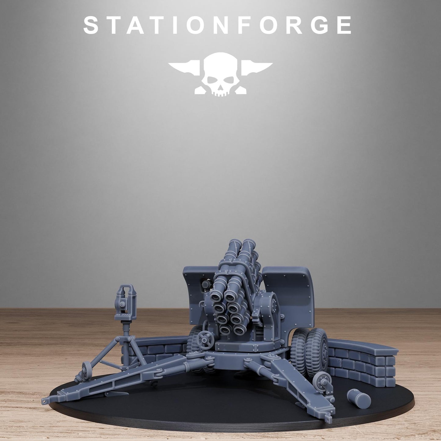Station Forge GrimGuard Light Artillery  3d printed proxie Wargames