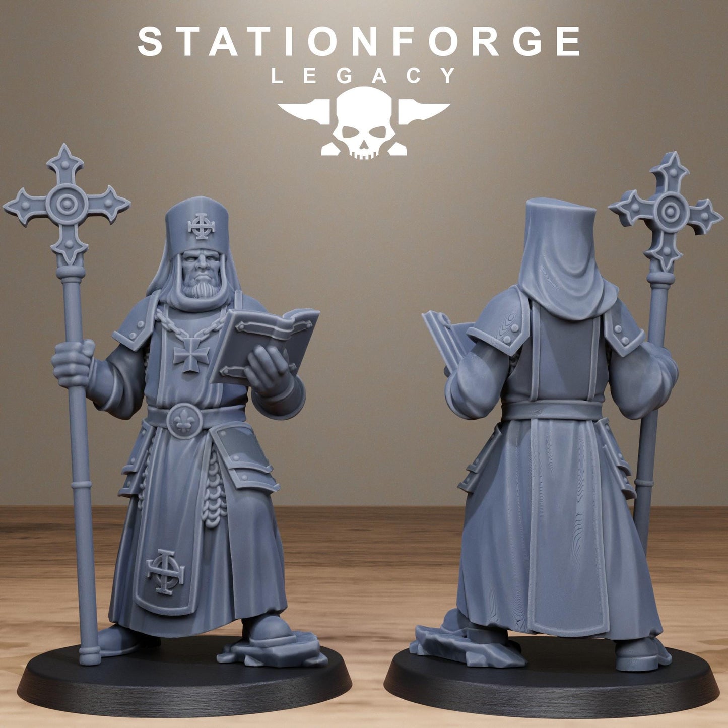 Station Forge Legacy  Thorncrest Priests 3d printed proxie Wargames New Faction