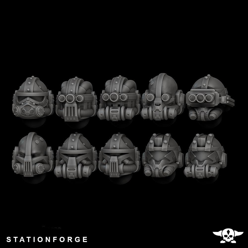 Station Forge Scavenger Frontliners Proxy minitures Tabletop RPG Wargaming