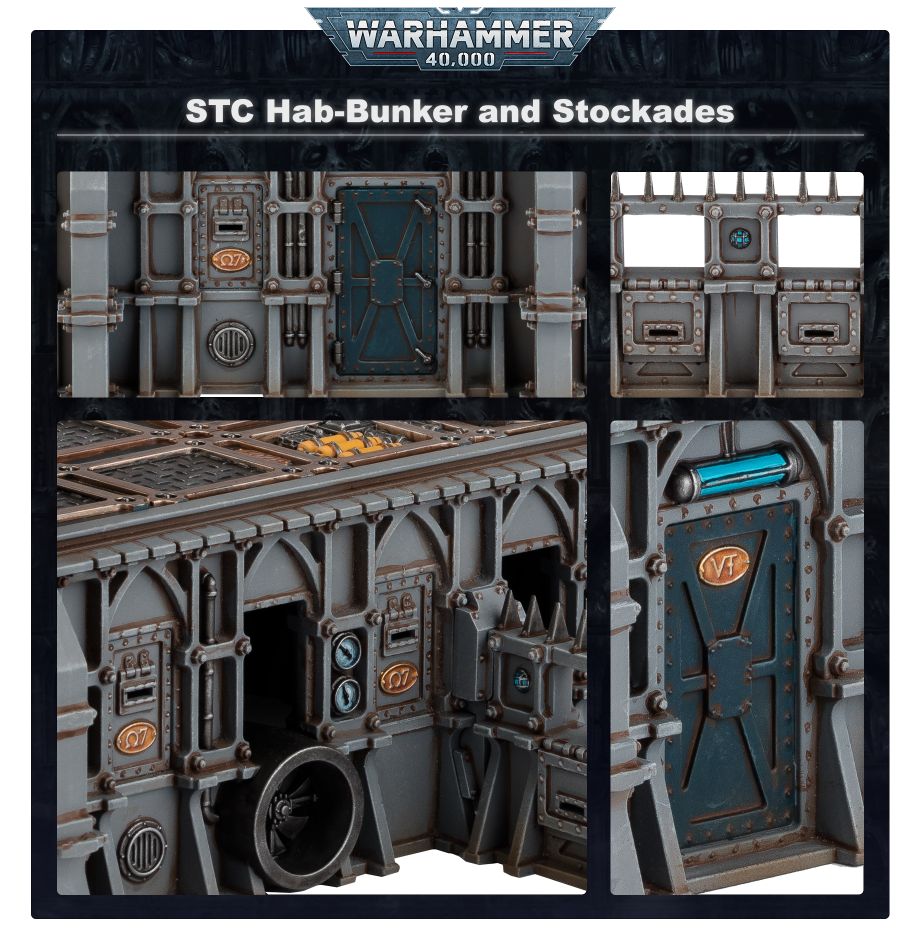 Battlezone Fronteris: STC Hab-Bunker & Stockades