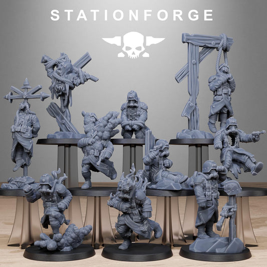 Station Forge GrimGuard Objective Markers 3d printed proxie Wargames