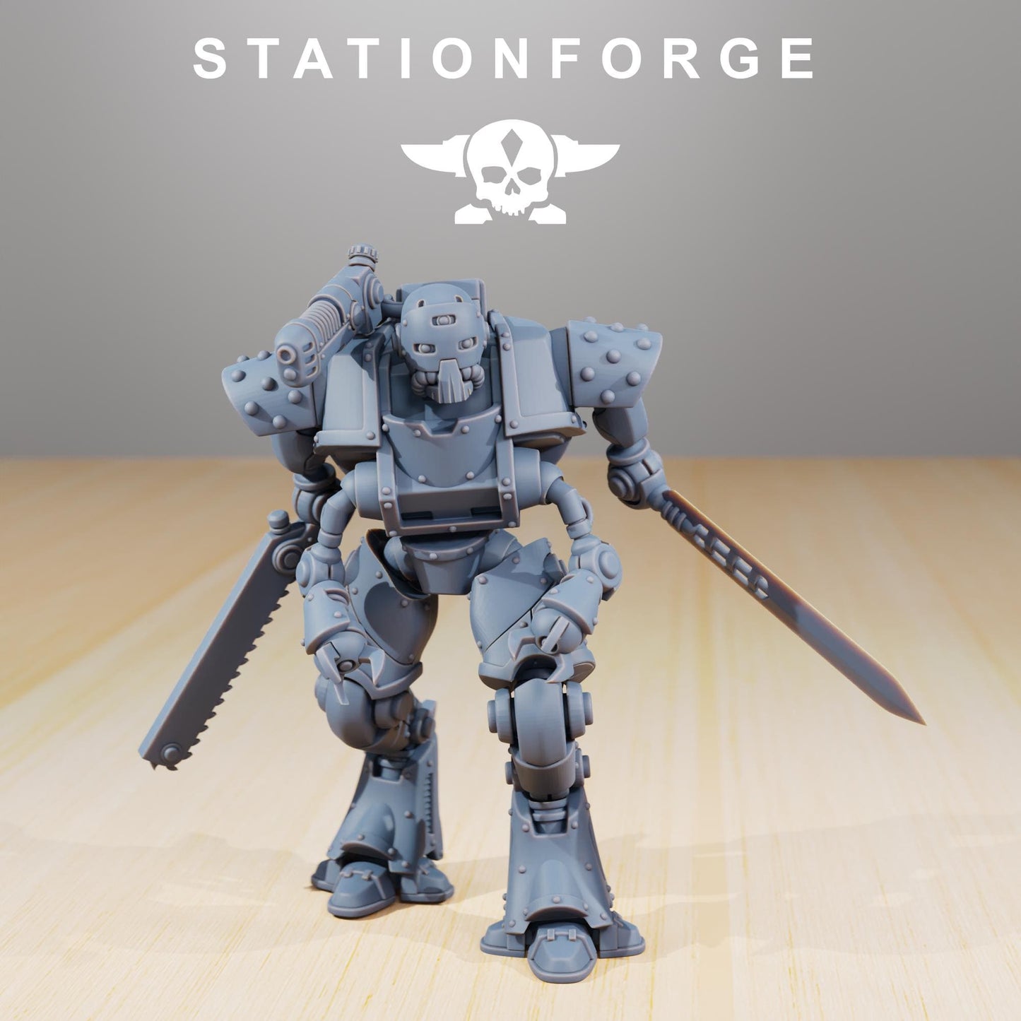 Station Forge Scavenger Exutars Team Proxy  minitures Tabletop RPG Wargaming