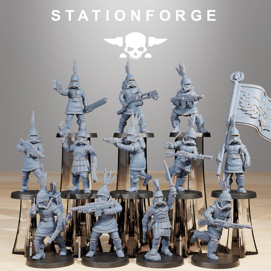 Station Forge GrimGuard Aquilastra 3d printed proxie Wargames