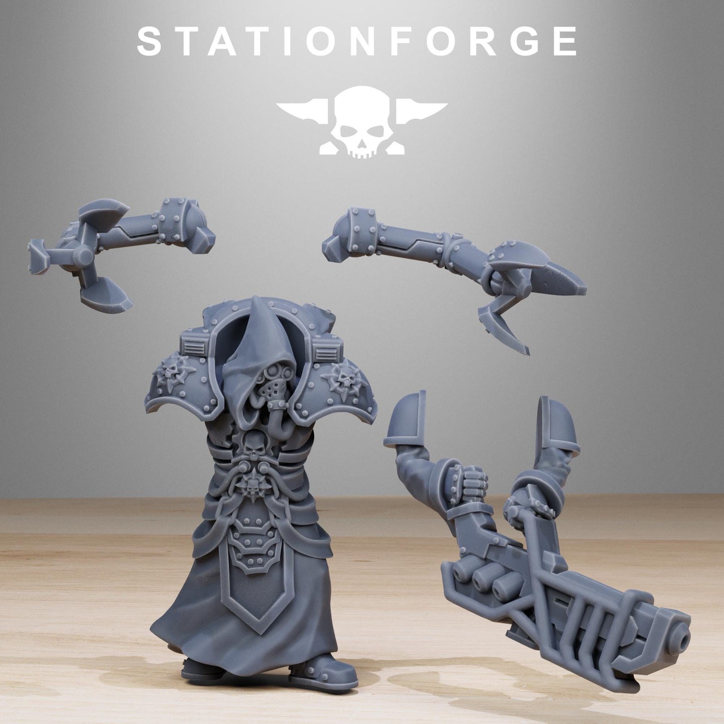 Station Forge Scavenger_Volatiles_Infantry Proxy minitures Tabletop RPG Wargaming