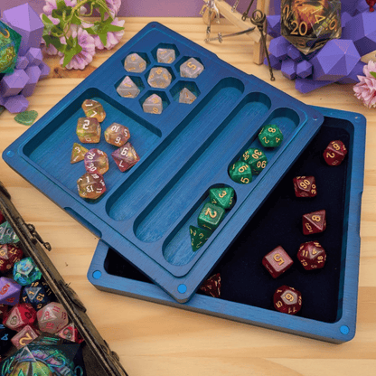 Wooden Dice Box