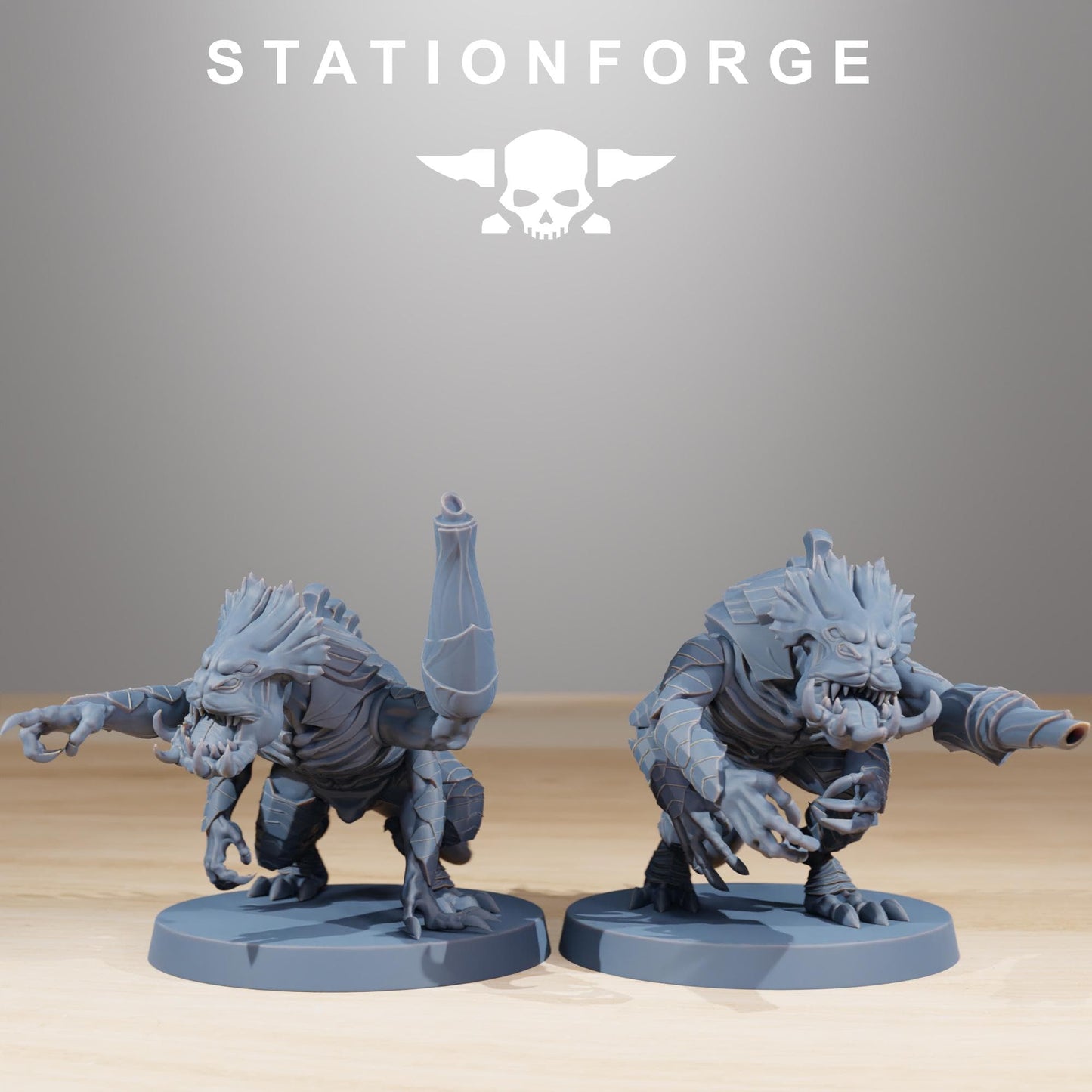Station Forge Xenarid Infantry  Proxy minitures Tabletop RPG Wargaming
