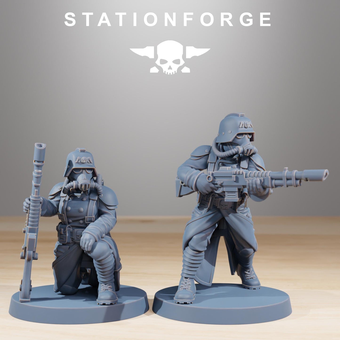 Station Forge GrimGuard Sisters of War 3d printed proxie Wargames