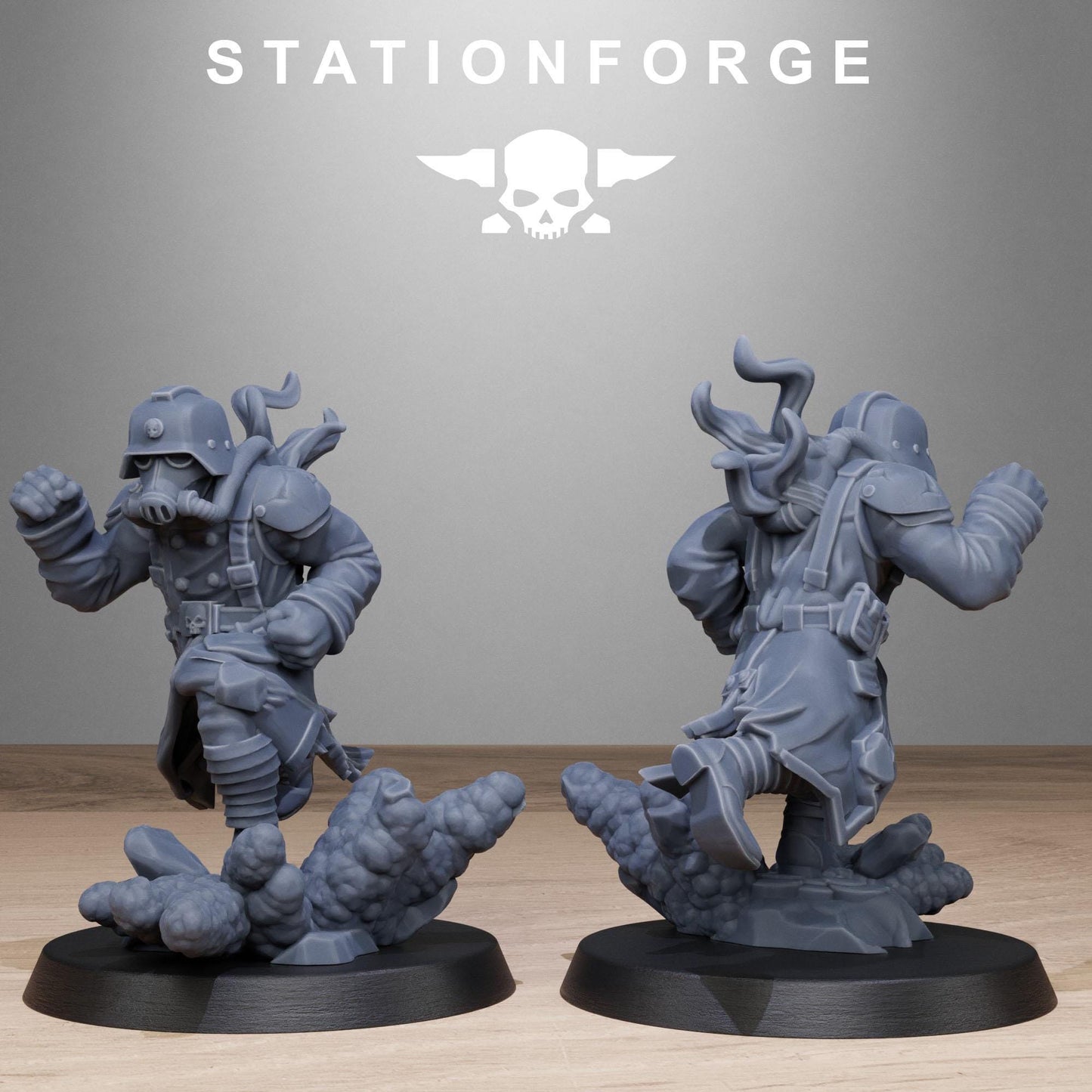 Station Forge GrimGuard Objective Markers 3d printed proxie Wargames