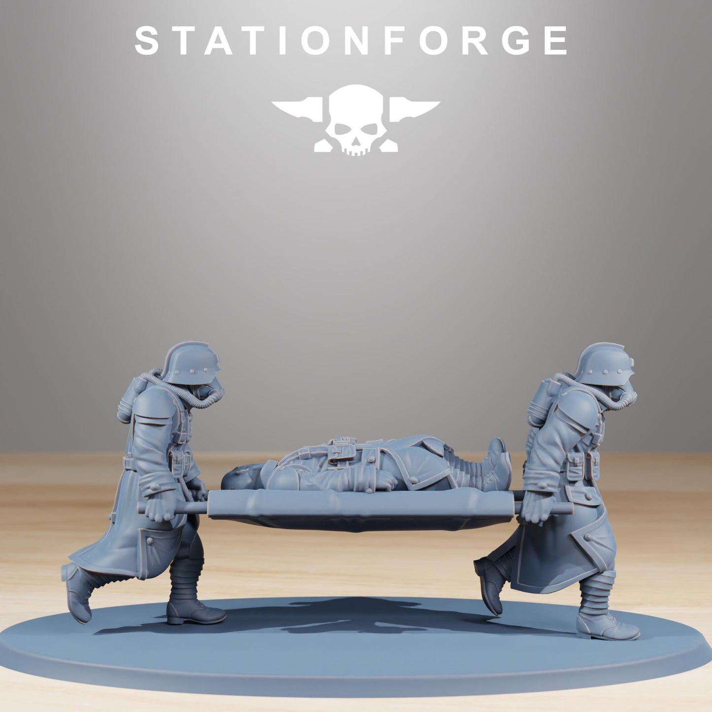 Station Forge GrimGuard Casualties 3d printed proxie Wargames