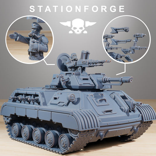 Station Forge GrimGuard Grimguard Support Tank  3d printed proxie Wargames