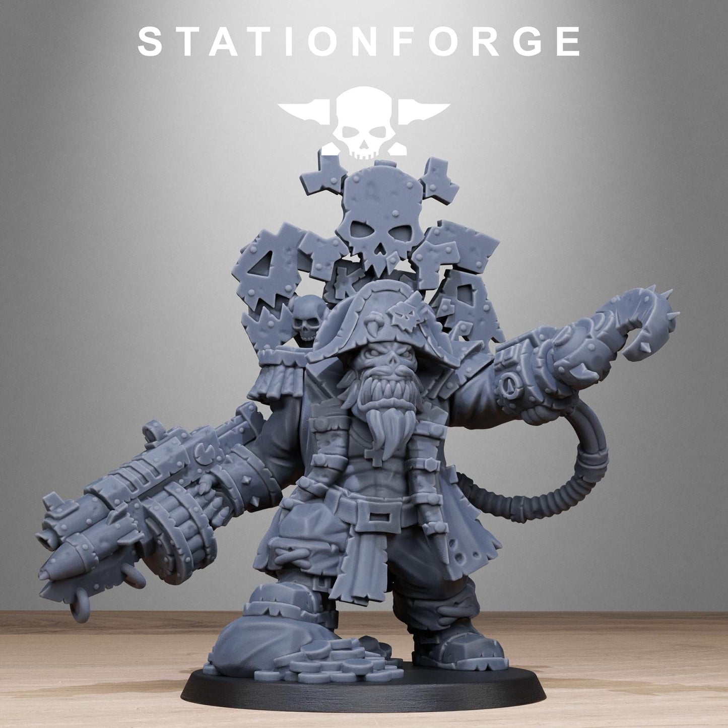 Station Forge Orkaz_Pirate minitures  Tabletop RPG Wargaming