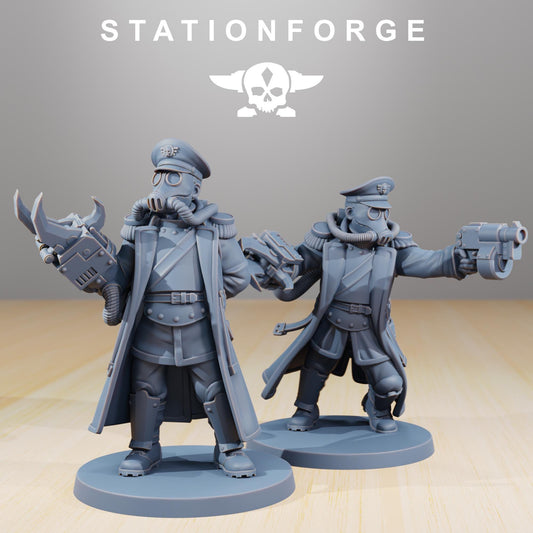 Station Forge GrimGuard - Officer 2.0 3d printed proxie Wargames