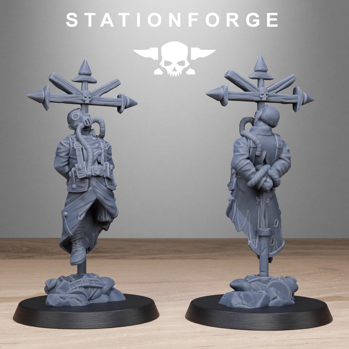 Station Forge GrimGuard Objective Markers 3d printed proxie Wargames