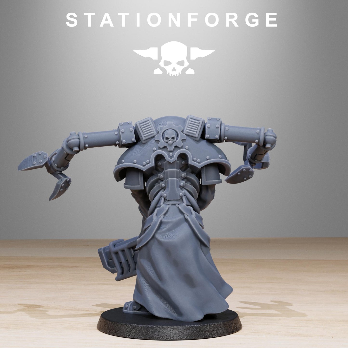 Station Forge Scavenger_Volatiles_Infantry Proxy minitures Tabletop RPG Wargaming