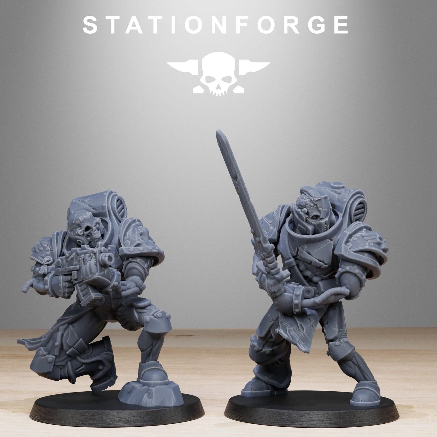 Station Forge Socratis_Zombies Proxy minitures Tabletop RPG Wargaming