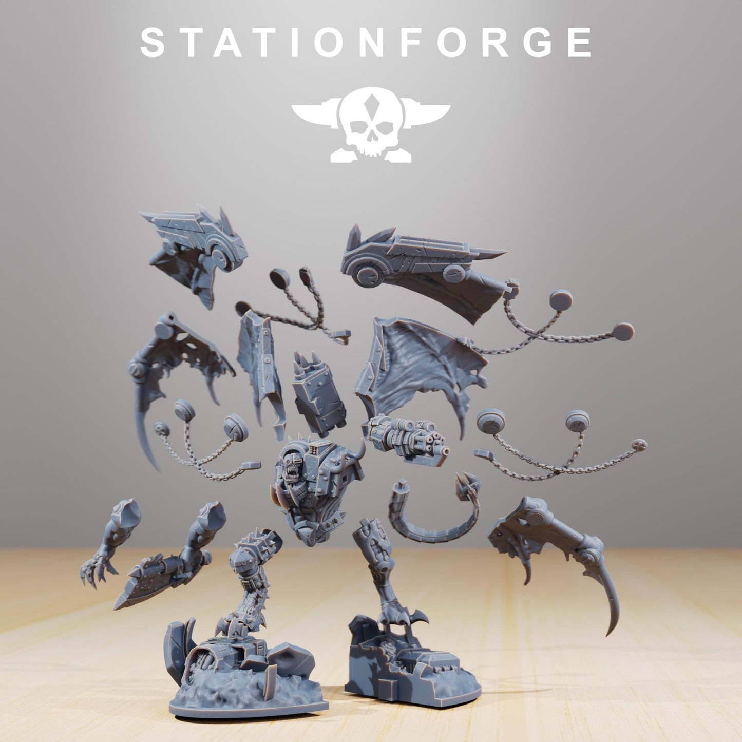 Station Forge Orkaz Thazaron minitures  Tabletop RPG Wargaming big model