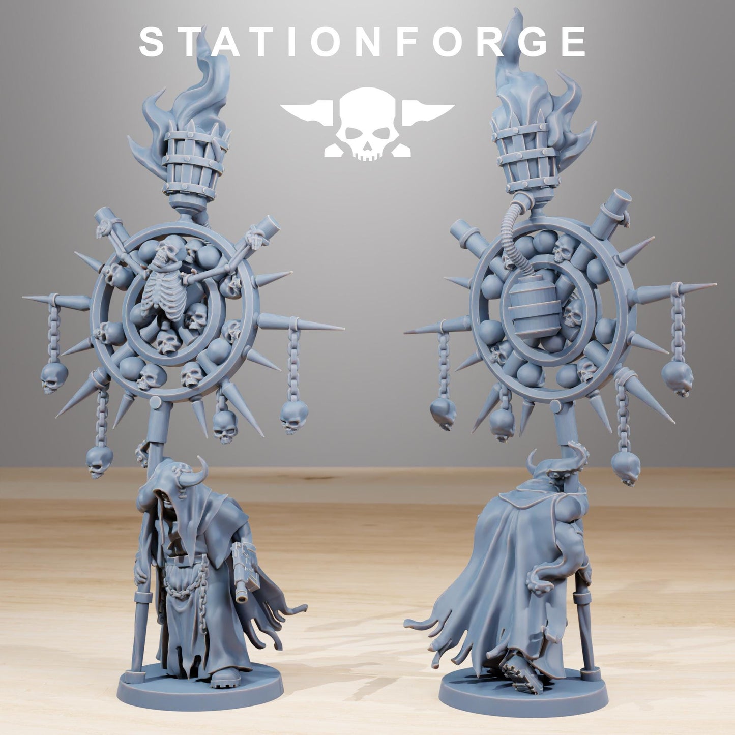 Station Forge Corrupted Guard Fanatics Team Proxy 28mm minitures Tabletop RPG Wargaming