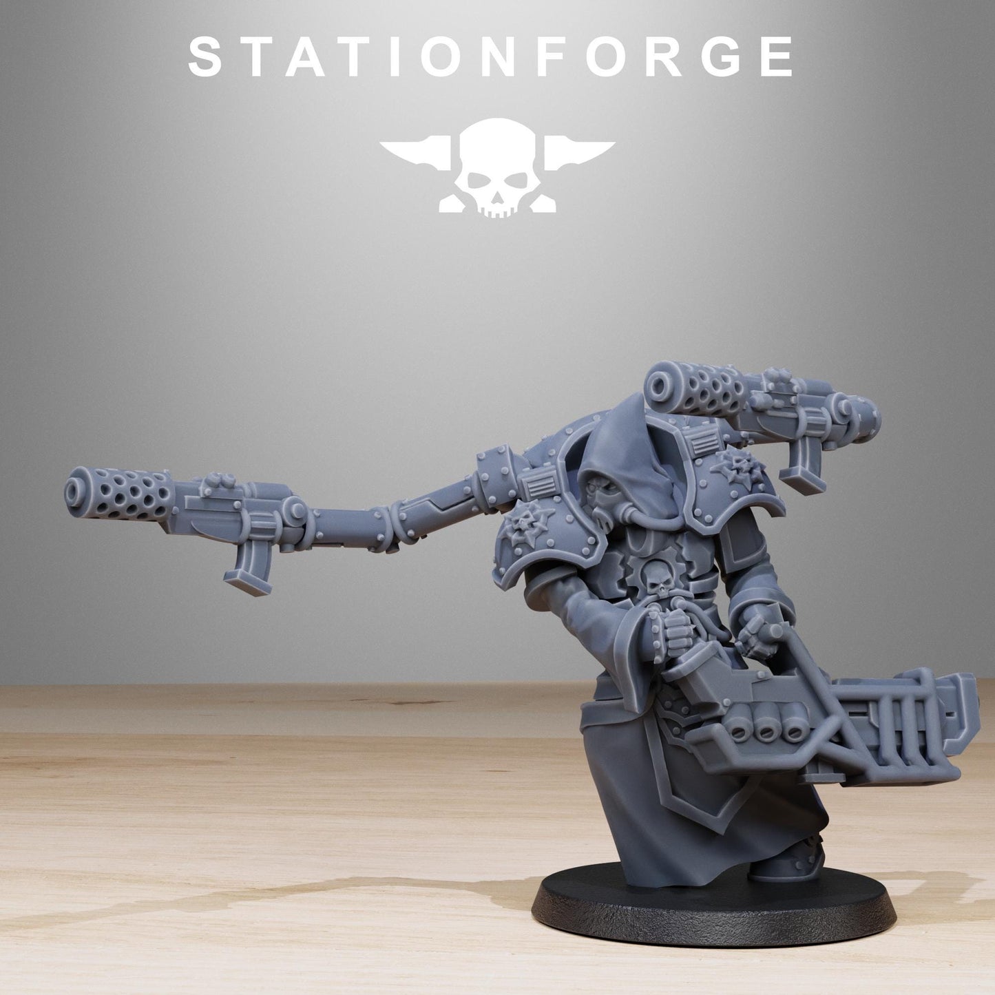 Station Forge Scavenger_Volatiles_Infantry Proxy minitures Tabletop RPG Wargaming