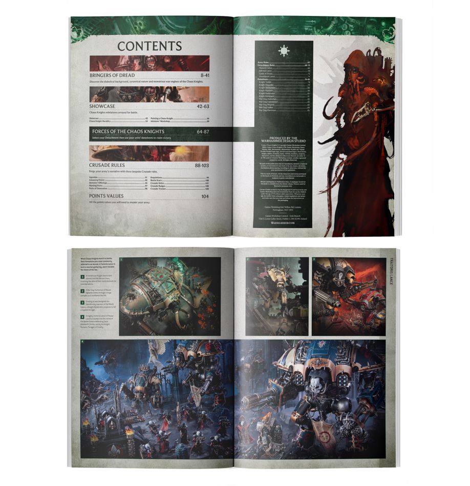 Codex: Chaos Knights (10th Edition)