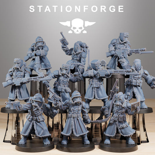 Station Forge GrimGuard Frostwatch 3d printed proxie Wargames