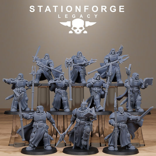 Station Forge Legacy  Solaris Wizzards 3d printed proxie Wargames New Faction
