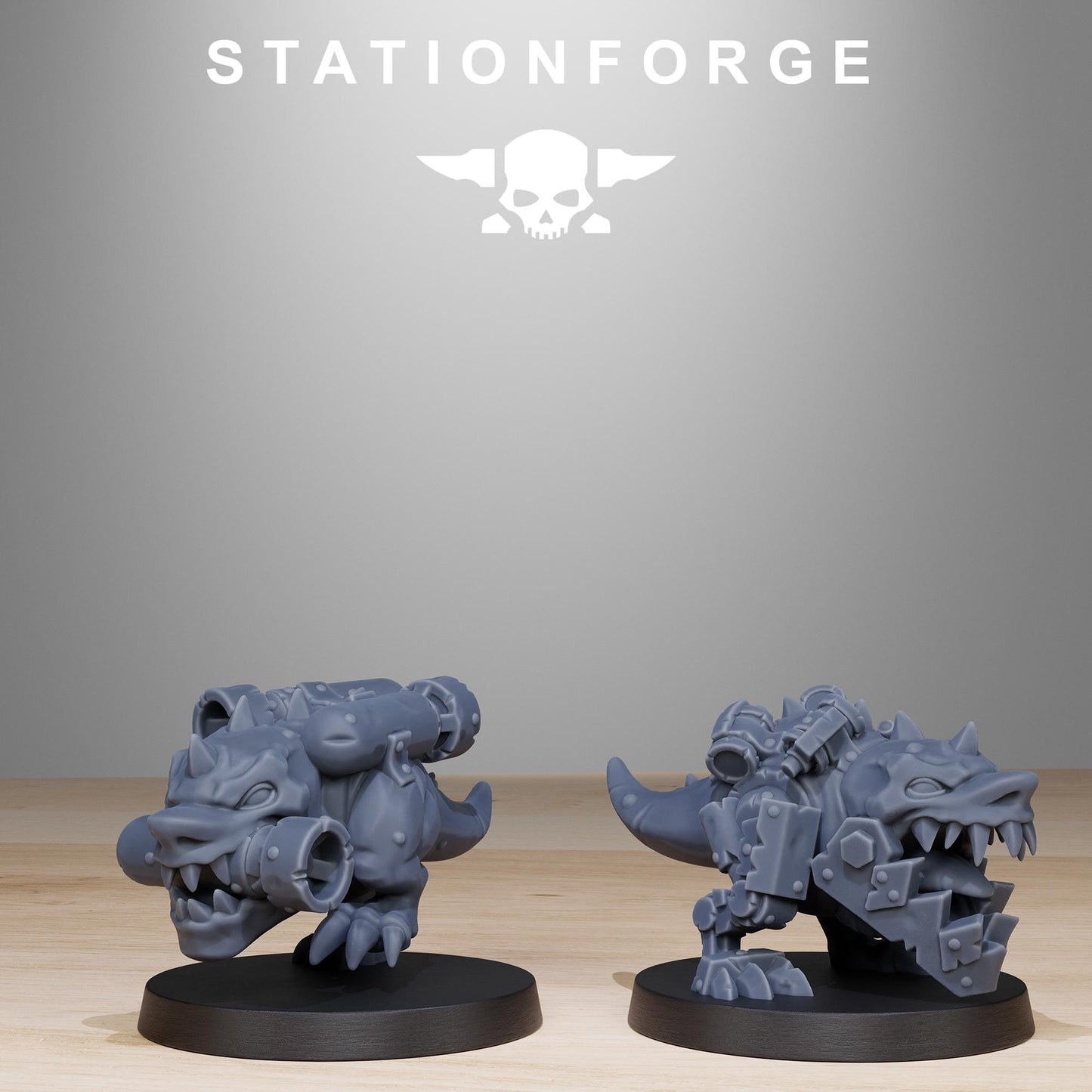 Station Forge Orkaz Smashers 3d printed proxie Wargames