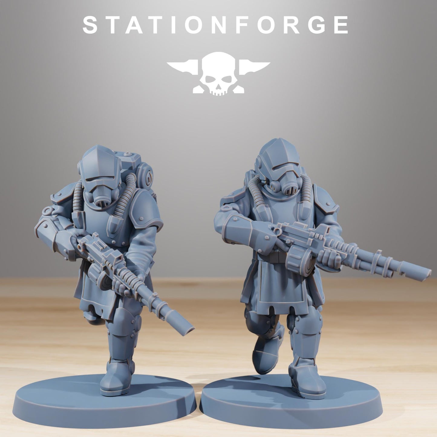 Station Forge RoyalGuard Infantry 1 3d printed proxie Wargames