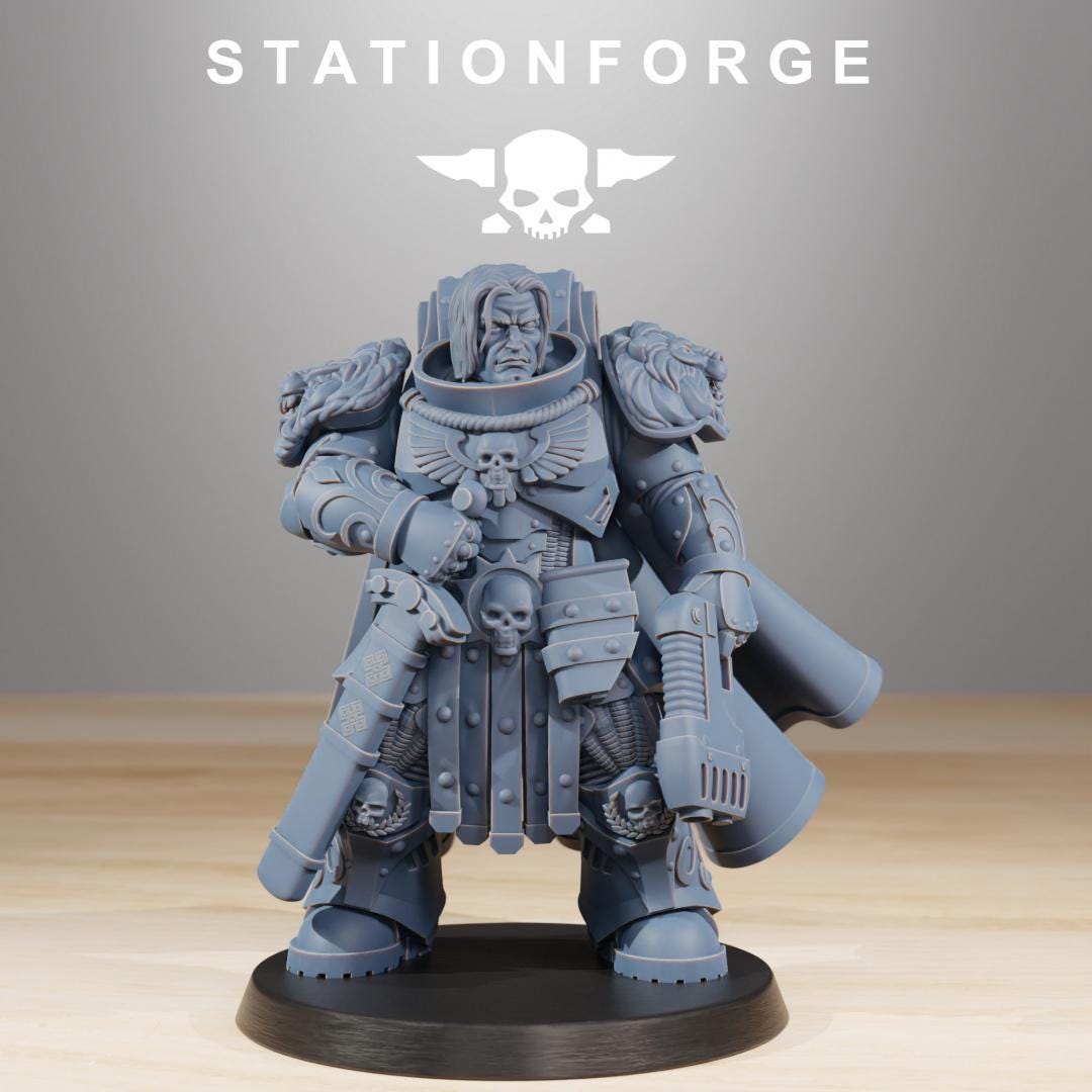 Station Forge Socratis Guardmen Team Proxy minitures Tabletop RPG Wargaming