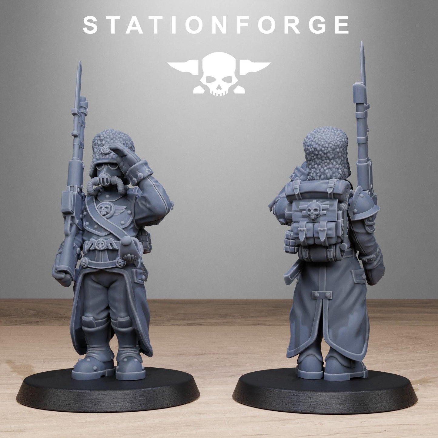 Station Forge Grimguard Royals 3d printed proxie Wargames