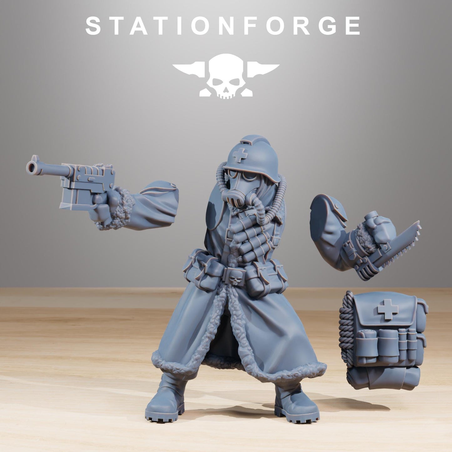 Station Forge GrimGuard Frostwatch 3d printed proxie Wargames