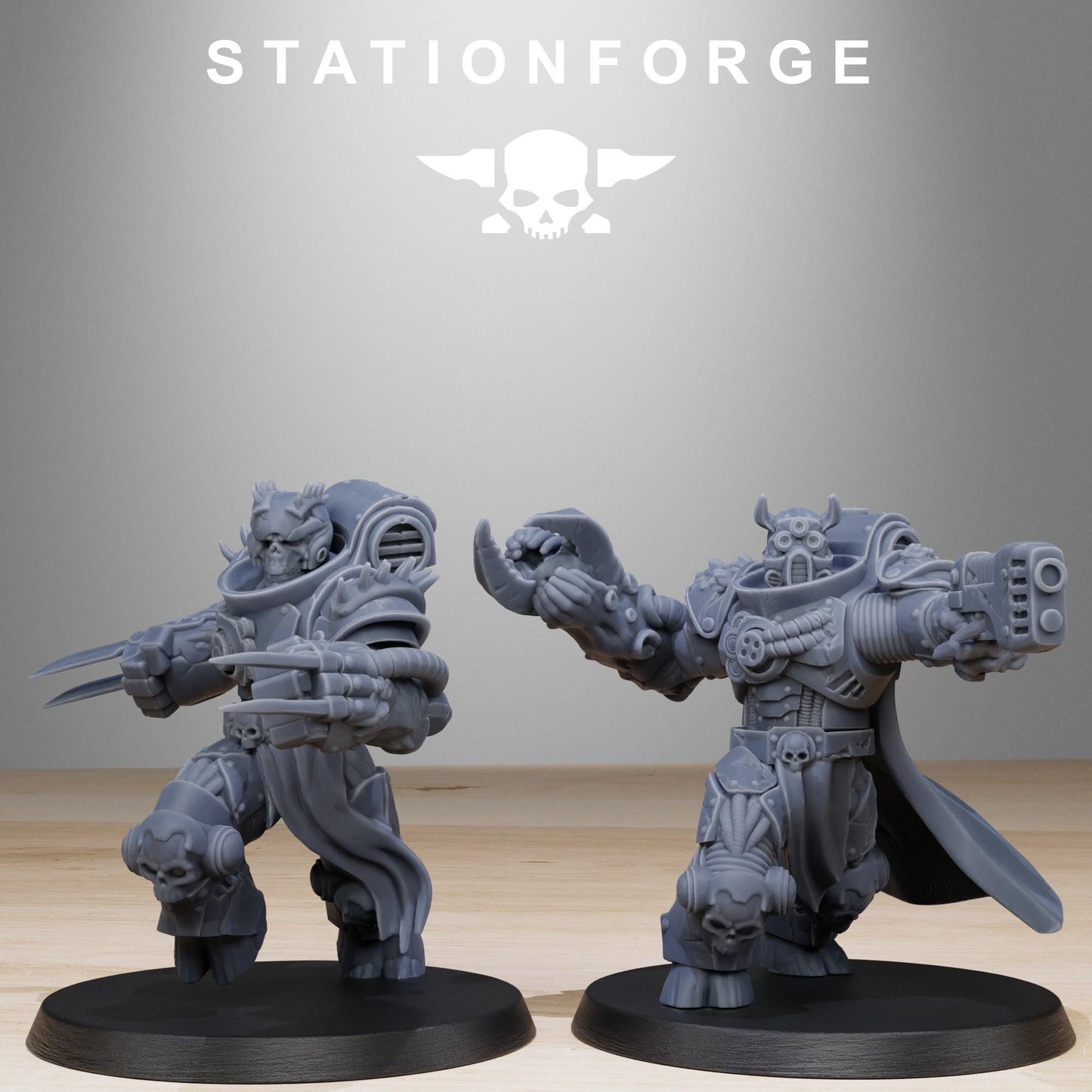 Station Forge Socratis_Corrupted_Mutants Team Proxy minitures Tabletop RPG Wargaming