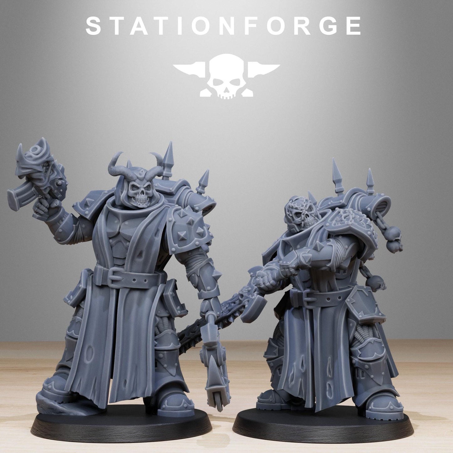 Station Forge Corrupted_Socratis Team Proxy  minitures Tabletop RPG Wargaming