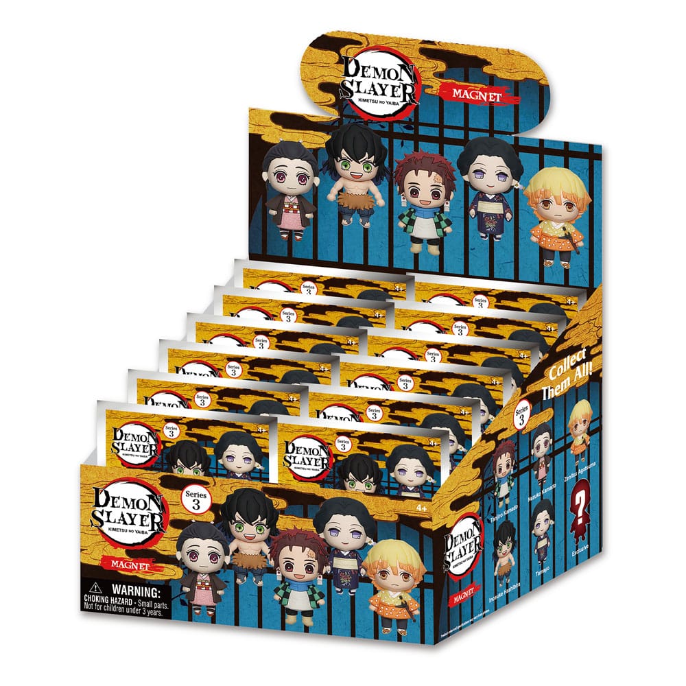 Demon Slayer: Kimetsu no Yaiba 3D Magnets Series 3