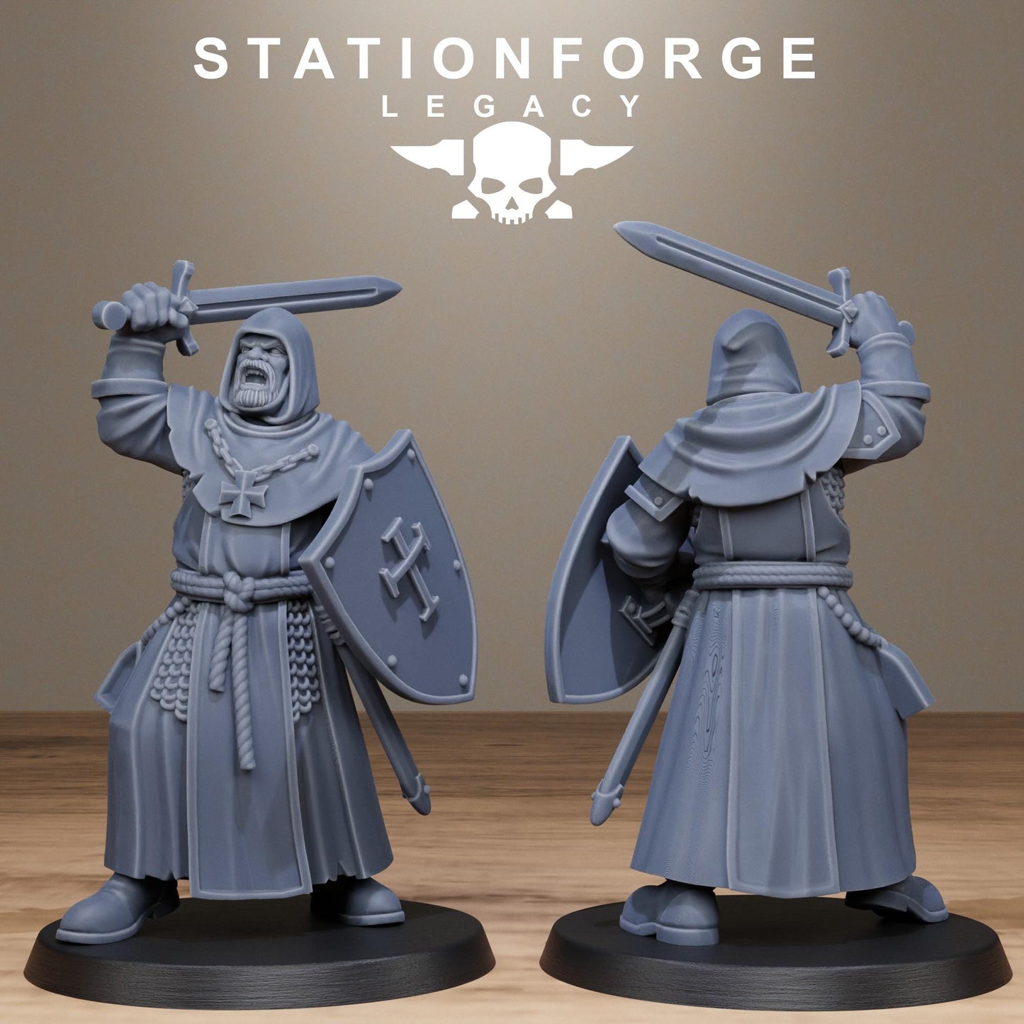 Station Forge Legacy  Thorncrest Priests 3d printed proxie Wargames New Faction