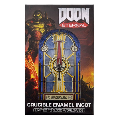 Doom Ingot Crucible Sword Stained Glass Limited Edition